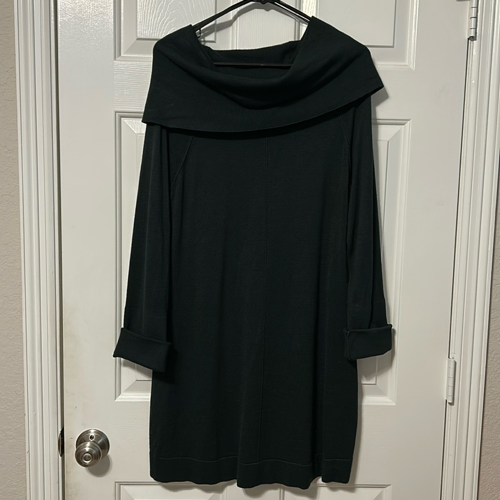 Vince Camuto Green Long Sleeve Dress Size L